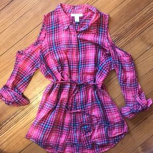 Pink plaid | Maternity
